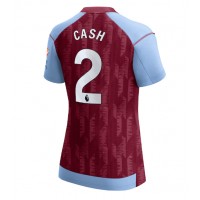 Aston Villa Matty Cash #2 Heimtrikot Frauen 2023-24 Kurzarm